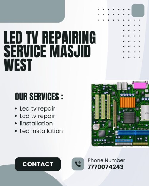 LED TV REPAIRING SERVICE MASJID WEST