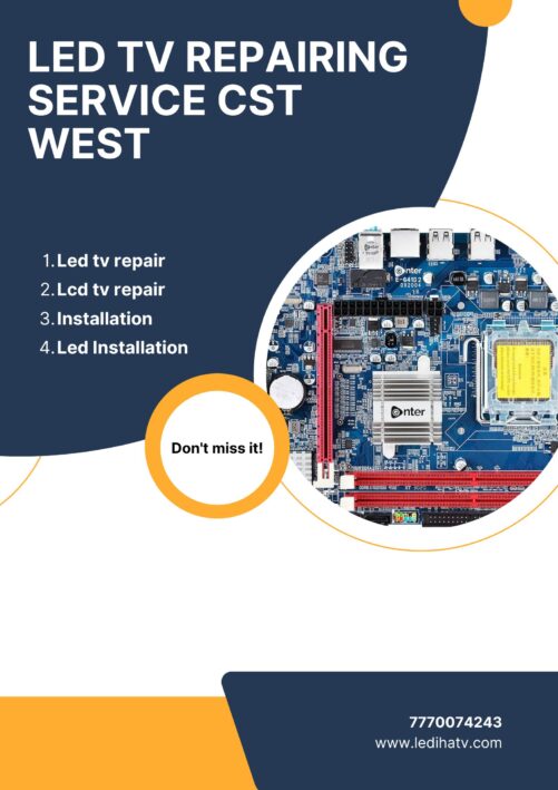 LED TV REPAIRING SERVICE CST WEST
