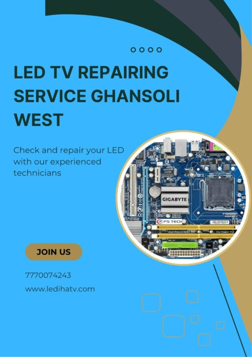 LED TV REPAIRING SERVICE GHANSOLI WEST
